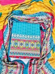 Multicoloured Rayon suit